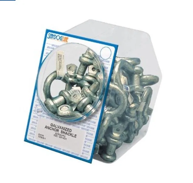 147812-5 – SEA DOG Point Of Purchase Display, 1/2 Inch Galvanized Shackle Display With Peg Hook Rack